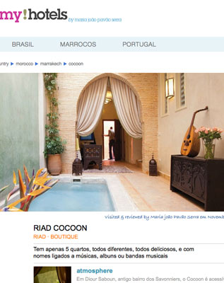 RIAD COCOON MARRAKECH | riad luxe medina, press riad - Marrakech Riad_Cocoon