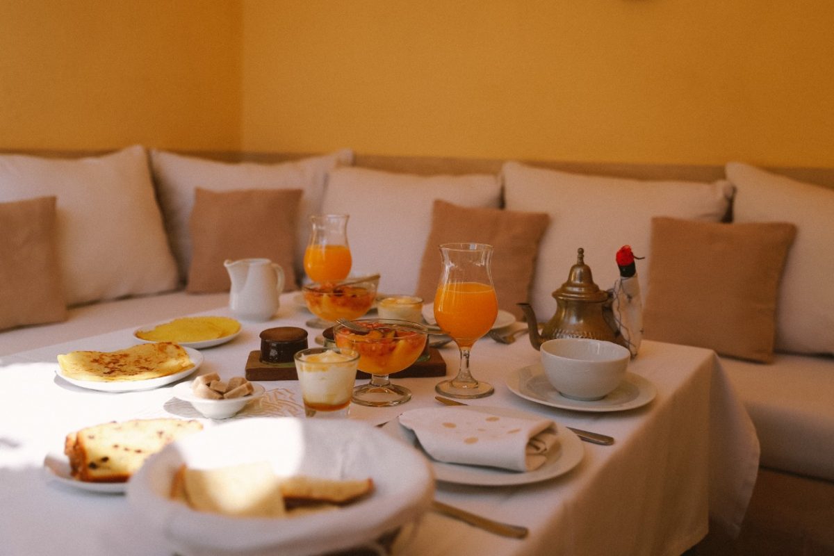 RIAD COCOON MARRAKECH | riad luxe medina, terrasse petit-déjeuner marrakech